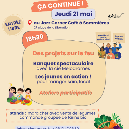 A table citoyen.ne.s ! - Banquet et actions avec les jeunes