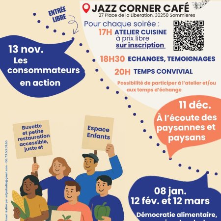 A Table Citoyen.nes ! - Les jeudis de l'alimentation à Sommières