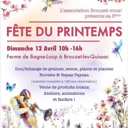 Fête du printemps à Brouzet les Quissac
