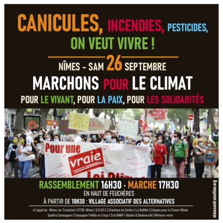 Marchons pour le climat à Nîmes
